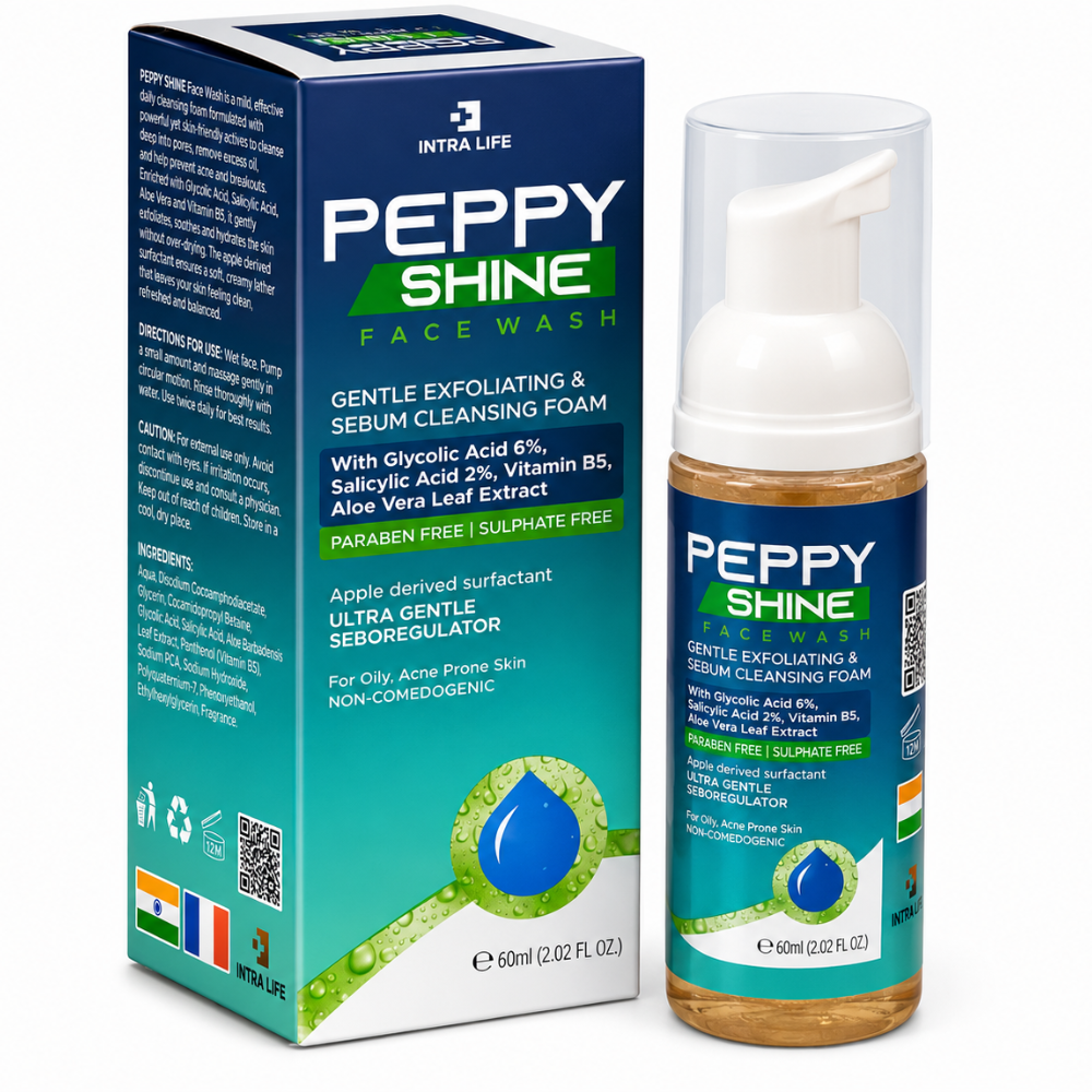 PEPPY SHINE FACEWASH