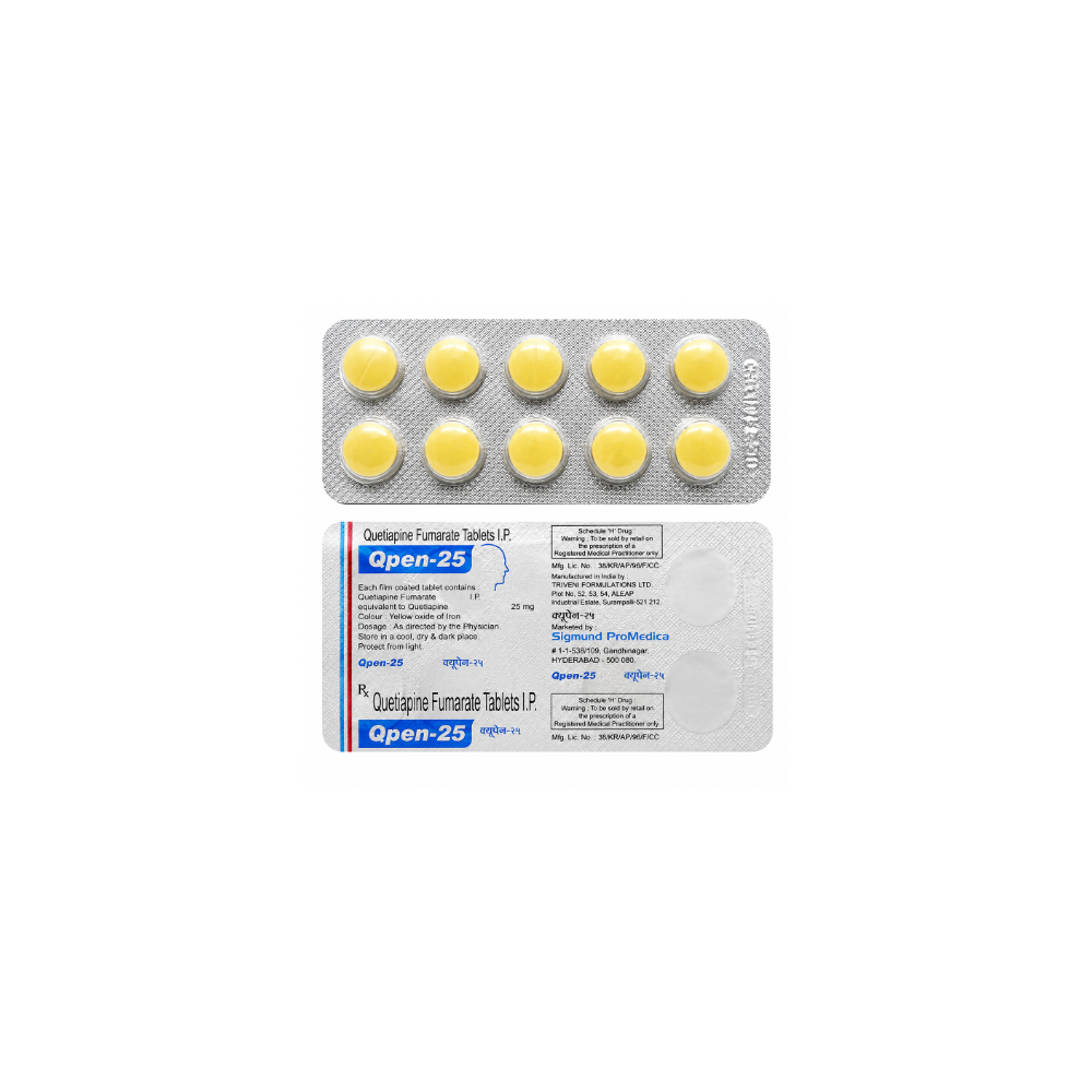 Q Pin 25 Tablet Front