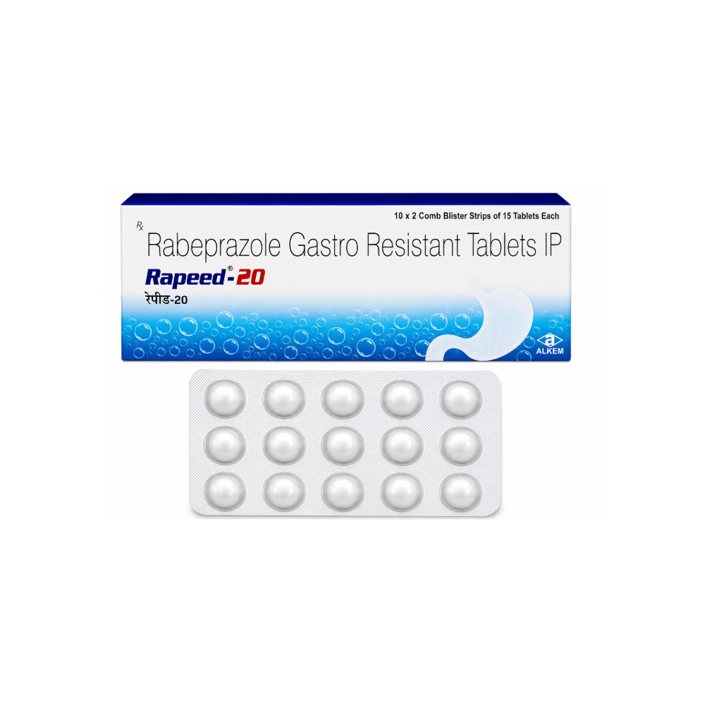Rapeed 20 Tablet front