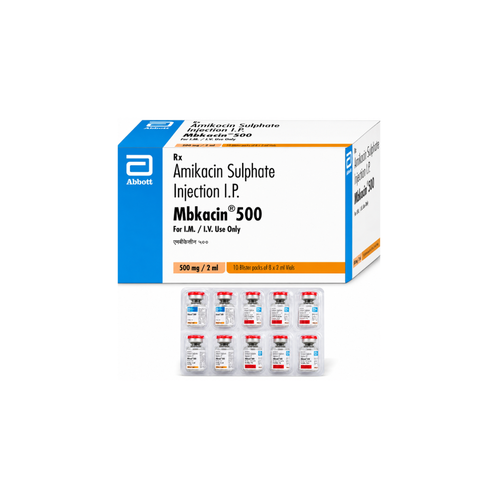 एमबीकेसिन 500mg इंजेक्शन