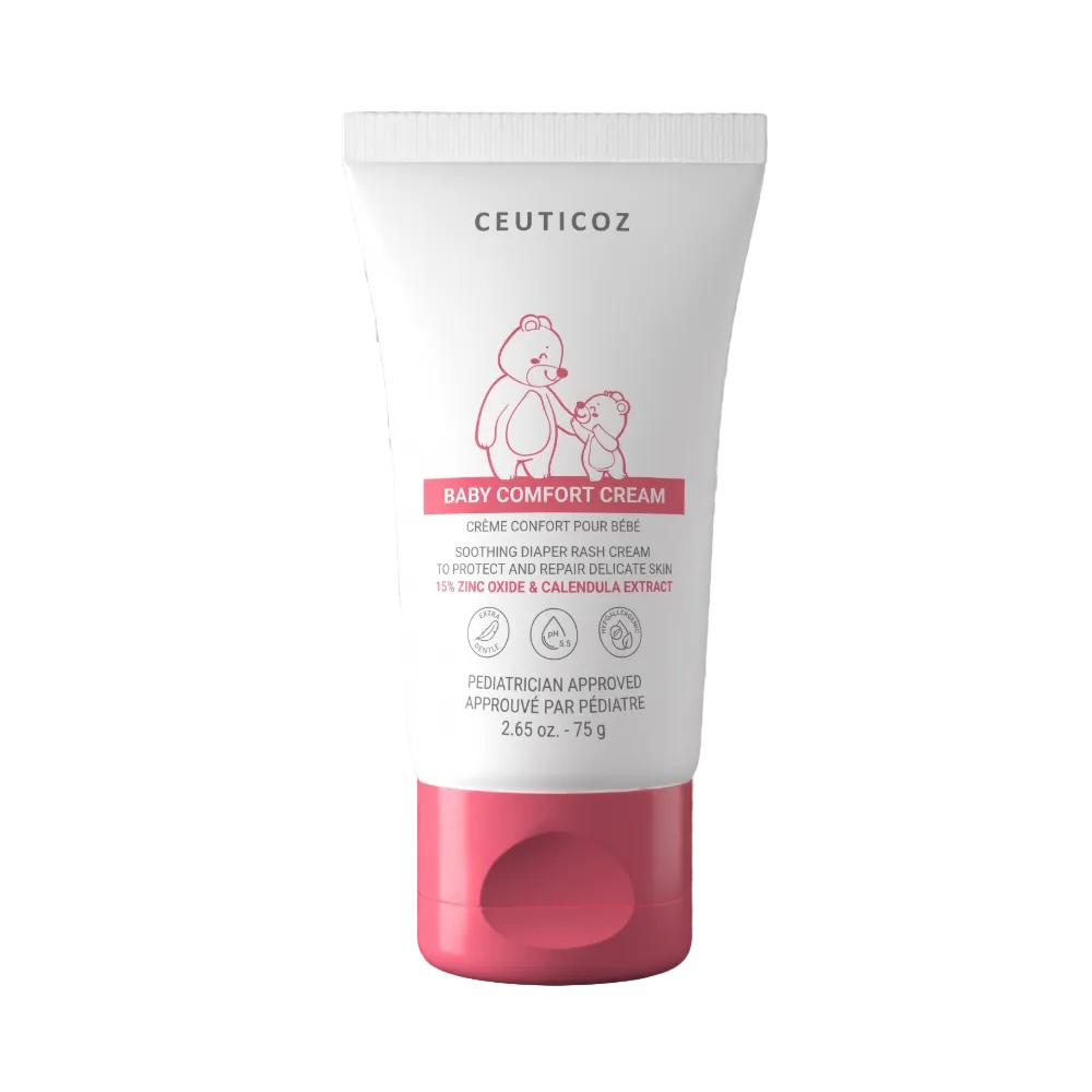 Ceuticoz Baby Comfort Cream packaging on a white background