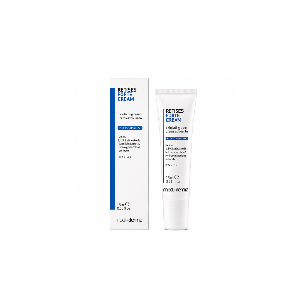 Retises Forte Cream 15ml Retinol Exfoliating Cream by Medi+Derma Professional Use
