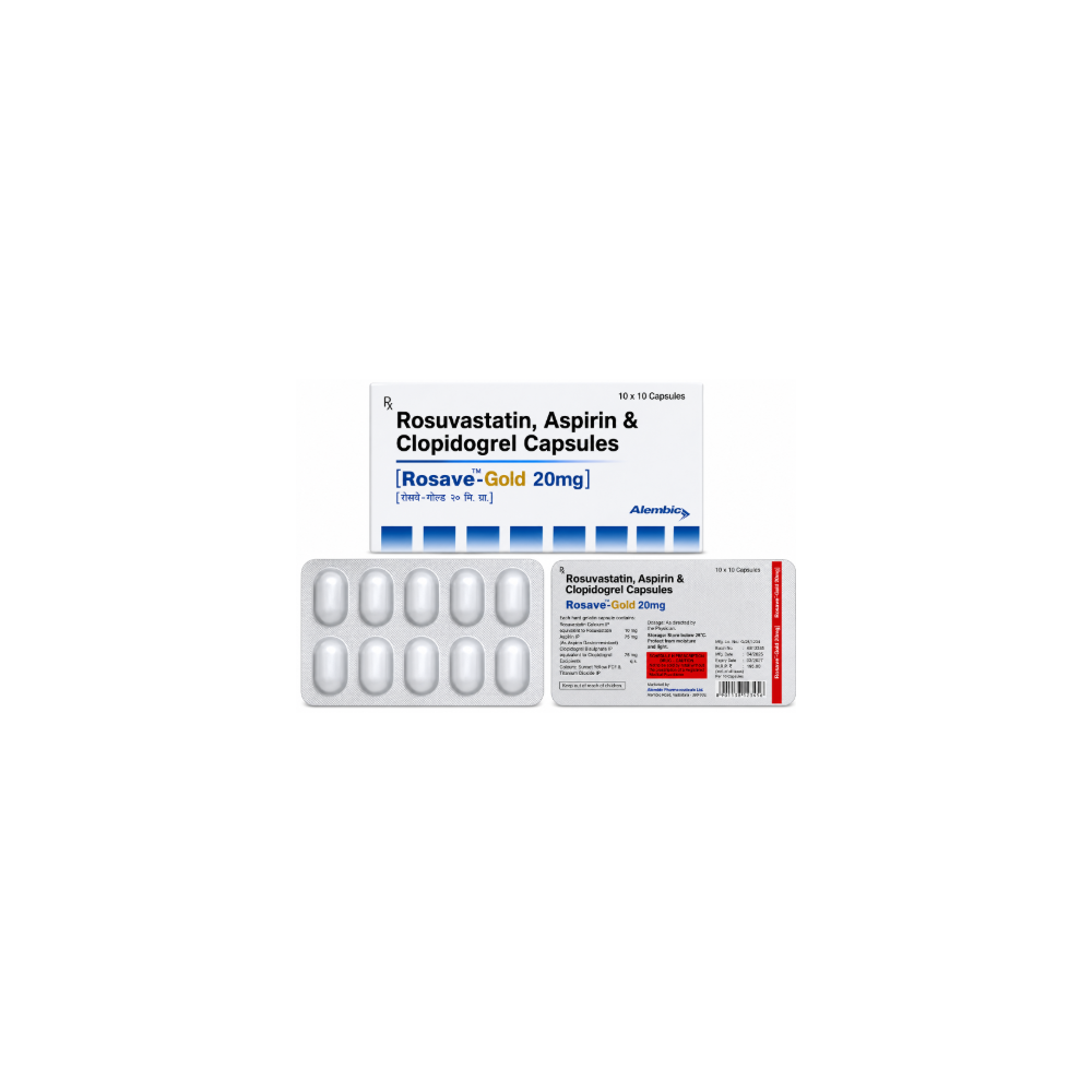 Rosave Gold 20mg Capsule