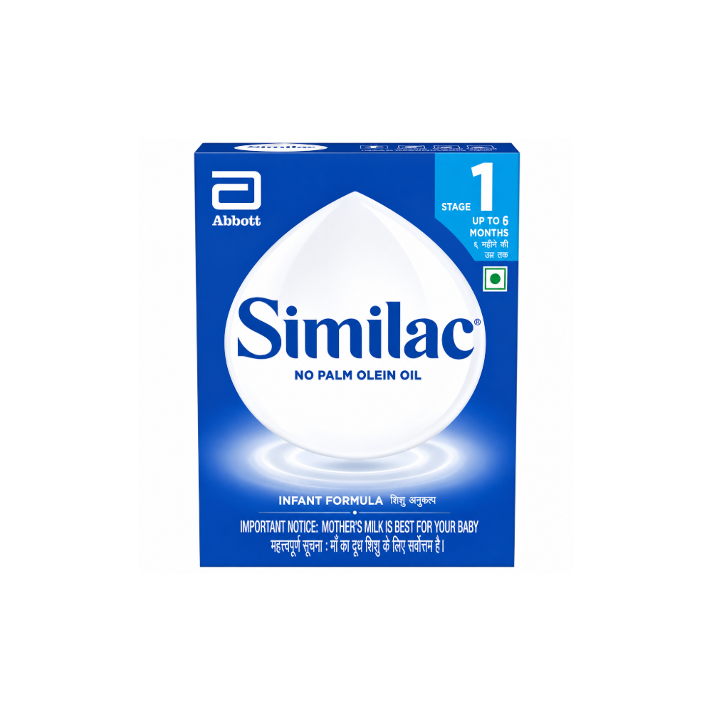 Similac infant formula packaging with Abbott logo on a white background
