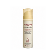 TRUDERMA Gentle Foam Cleanser 140ml bottle with plant-based natural surfactants, 5 Ceramides, 3 Amino Acids, Hyaluronic Acid, Cica and Calendula Extract for dry, normal, sensitive and post-procedure skin.