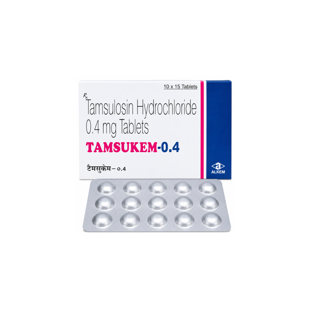 Tamsukem 0.4 Tablet front