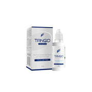 Tango hair serum packaging and bottle on a white background