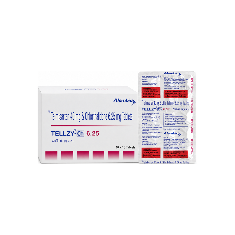 Tellzy CH 6.25 Tablet