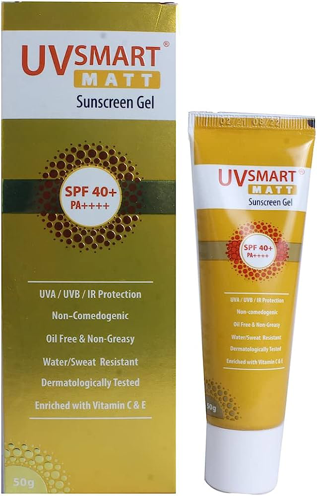 Uv Smart Matt Sunscreen Gel SPF 40+ โ iMediCart E Pharmacy