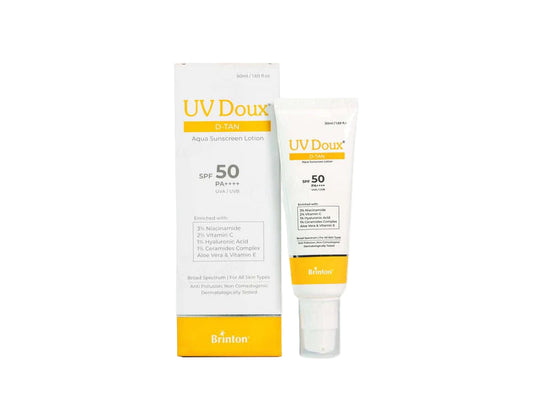 Uv Doux D-Tan Aqua Sunscreen  SPF50 PA++++ Lotion