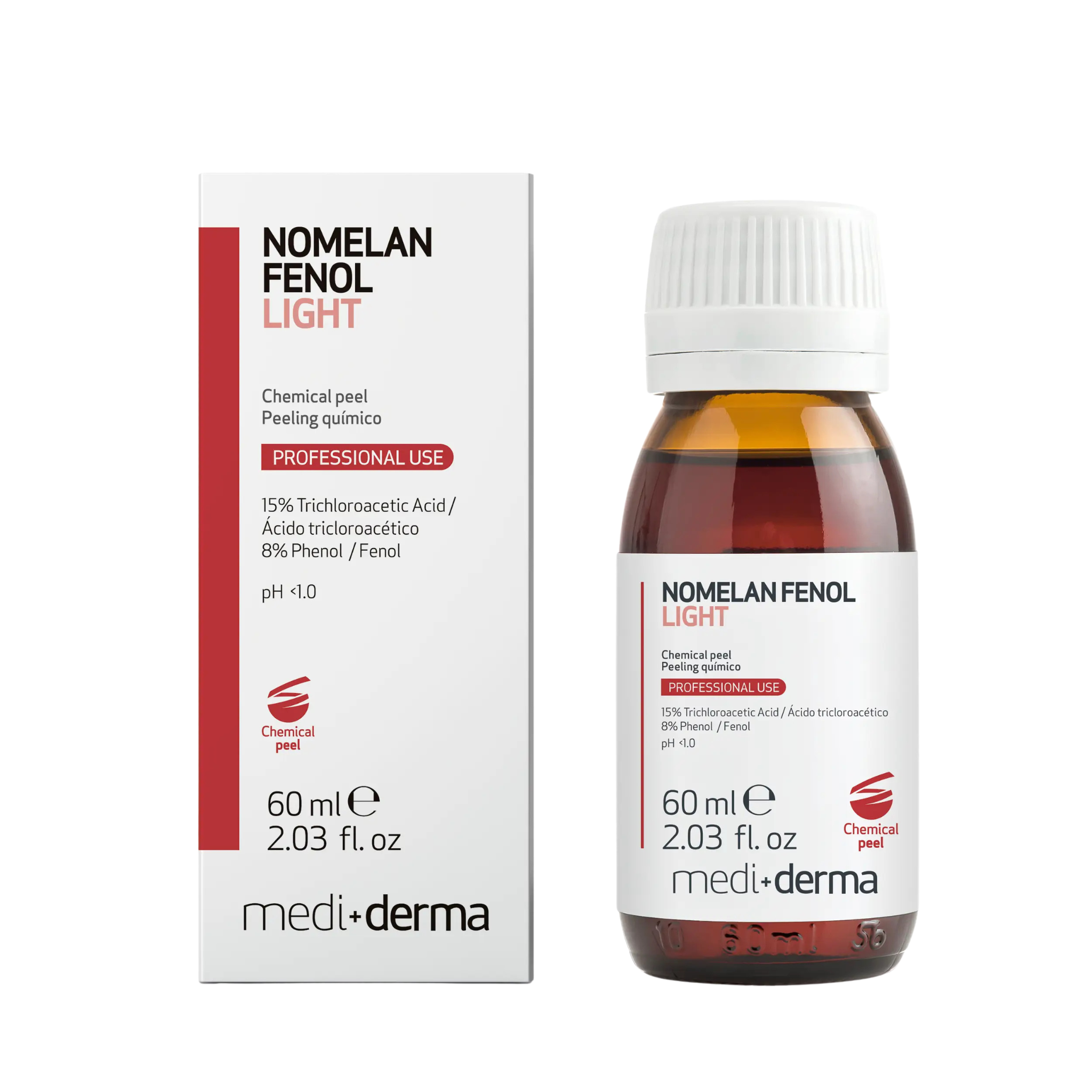 Nomelan fenol light chemical peel