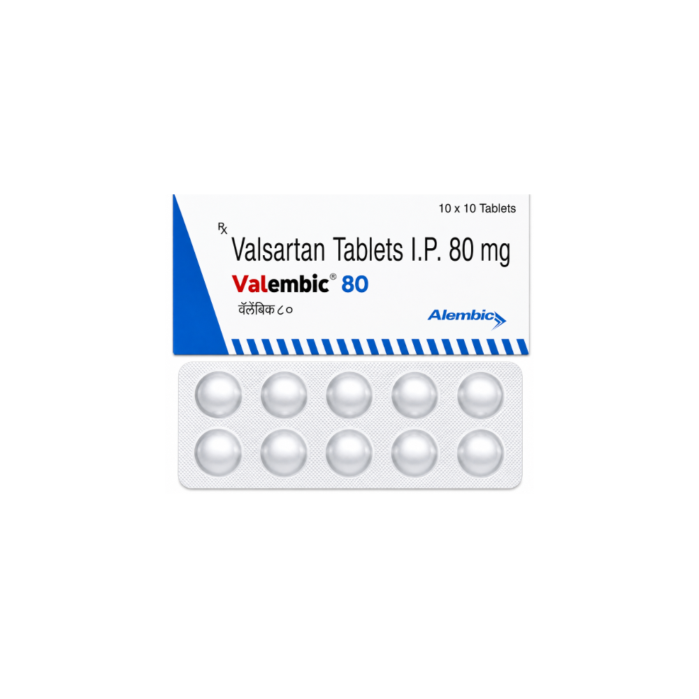 Valembic 80mg Tablet