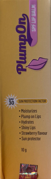 Plumpon Lip Balm Strawberry SPF 30