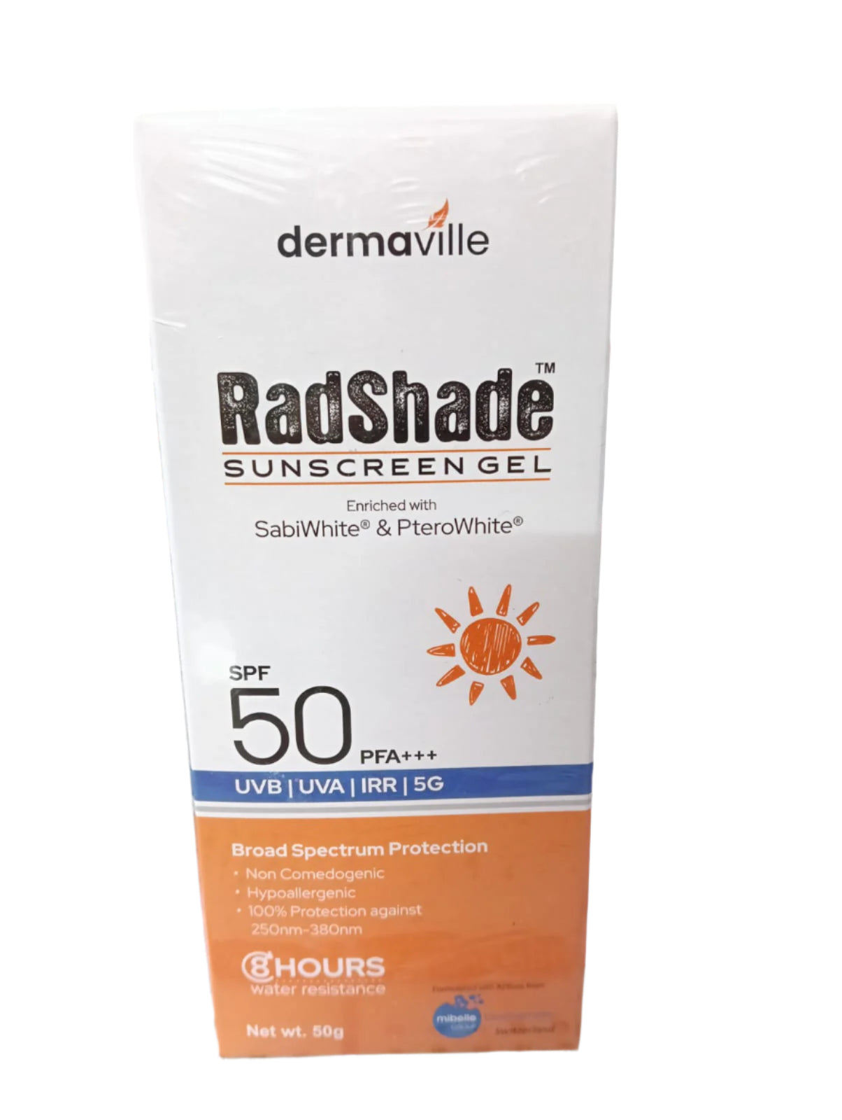 Radshade Sunscreen  SPF 50 Gel