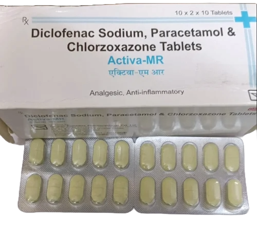 एक्टिवा एमआर 250 एमजी/50 एमजी/325 एमजी टैबलेट एमआर