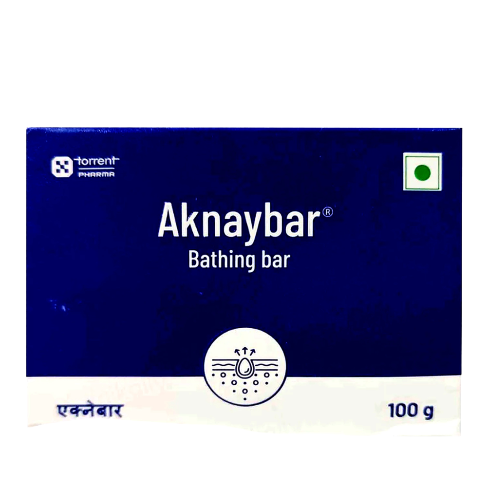 Aknaybar bathing bar packaging with blue and white design