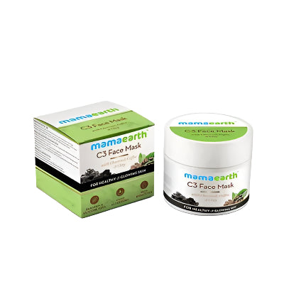 Mamaearth C3 with Charcoal, Coffee & Clay Face Mask