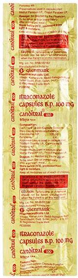 कैंडिट्रल 100 कैप्सूल