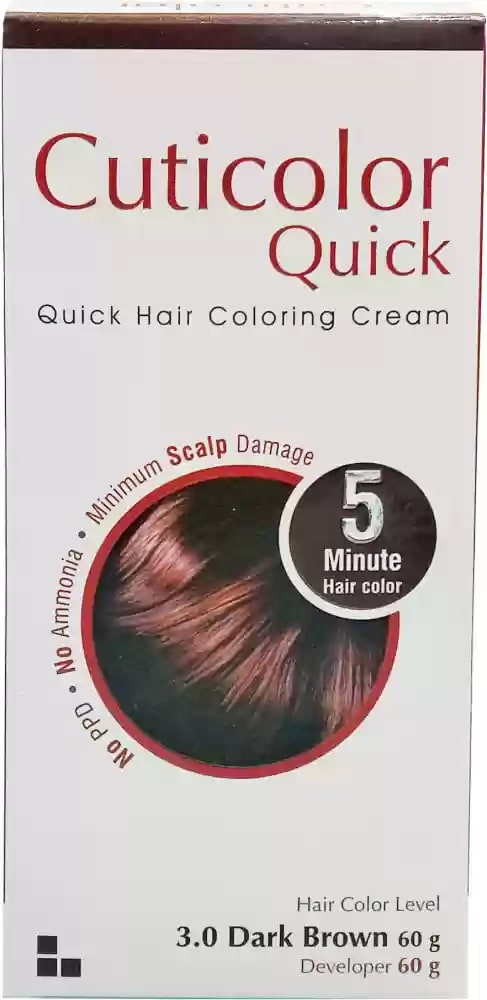 Cuticolor Quick Hair Colouring Cream