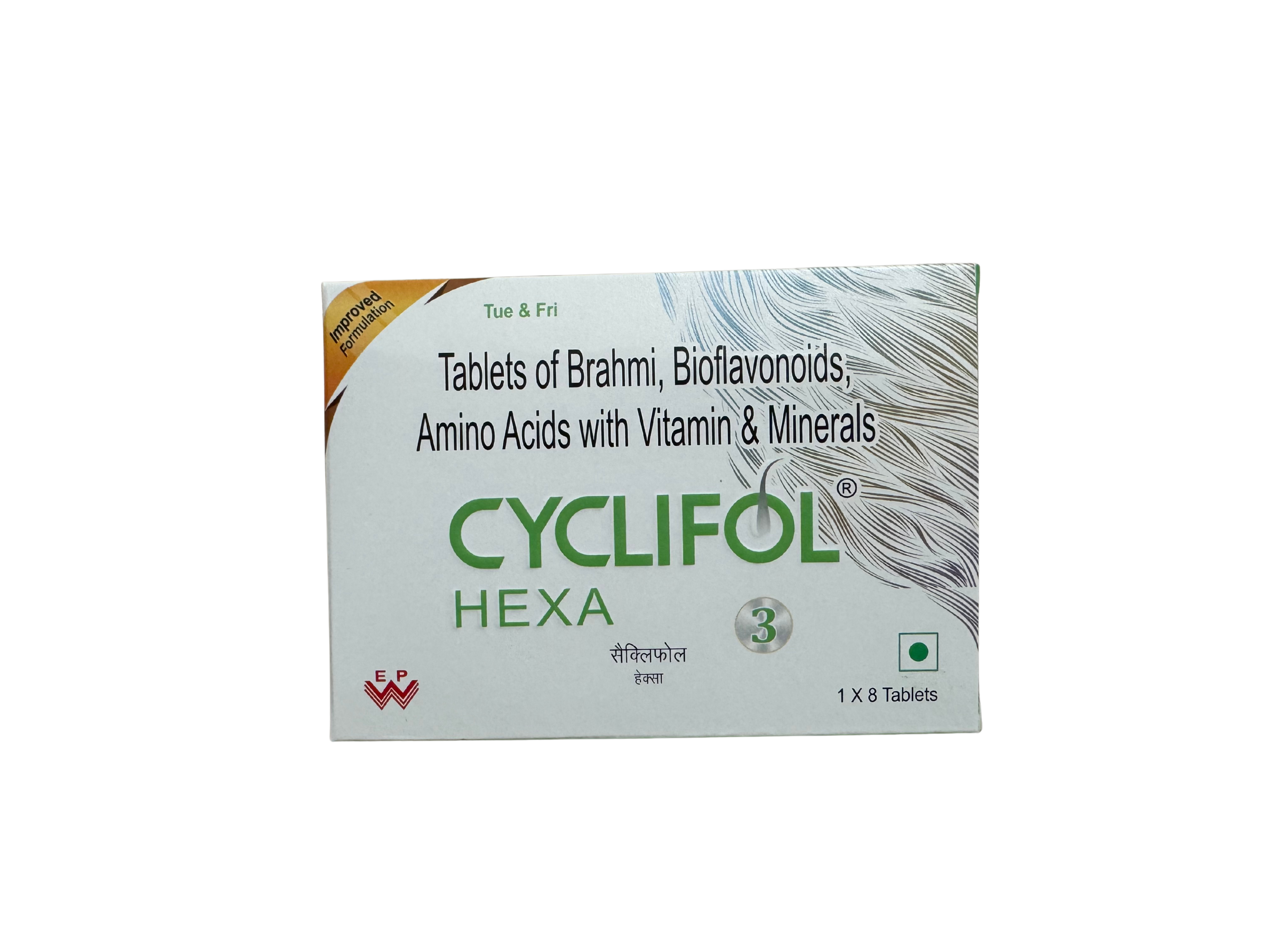 ईस्ट वेस्ट फार्मा द्वारा साइक्लिफोल हेक्सा मेल किट