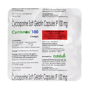 Cyclonox 100mg Soft Gelatin Capsule