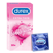 Durex Extra Thin Condom Bubblegum