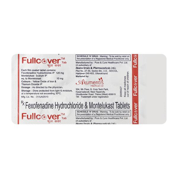 Fullcover 10 mg/120 mg Tablet