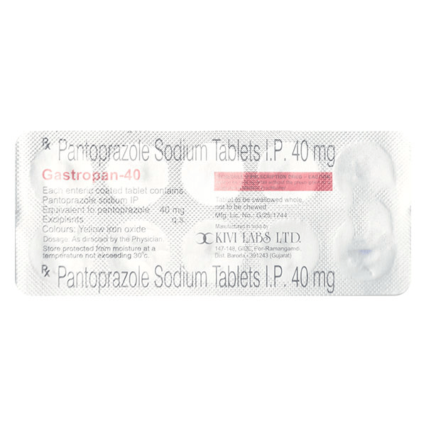 Gastropan 40mg Tablet