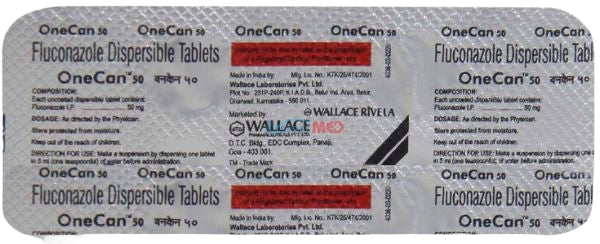 वनकैन 50mg टैबलेट