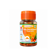 Patanjali Sea Buckthorn Capsules 30N – Hippophae Rhamnoides Extract Ayurvedic Herbal Supplement
