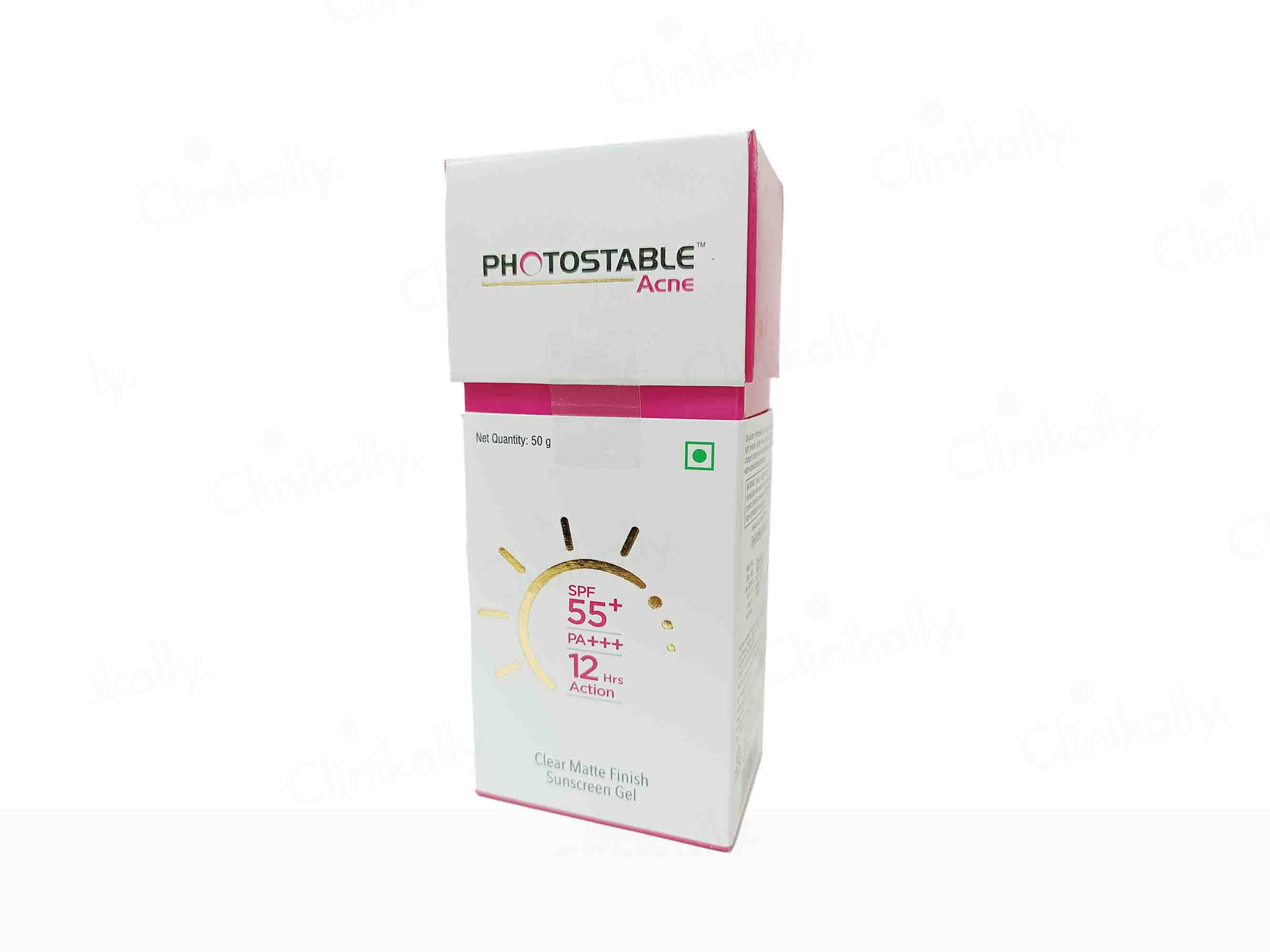 Photostable Acne sunscreen