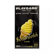 Playgard More Play Super Dotted Condom Butterscotch