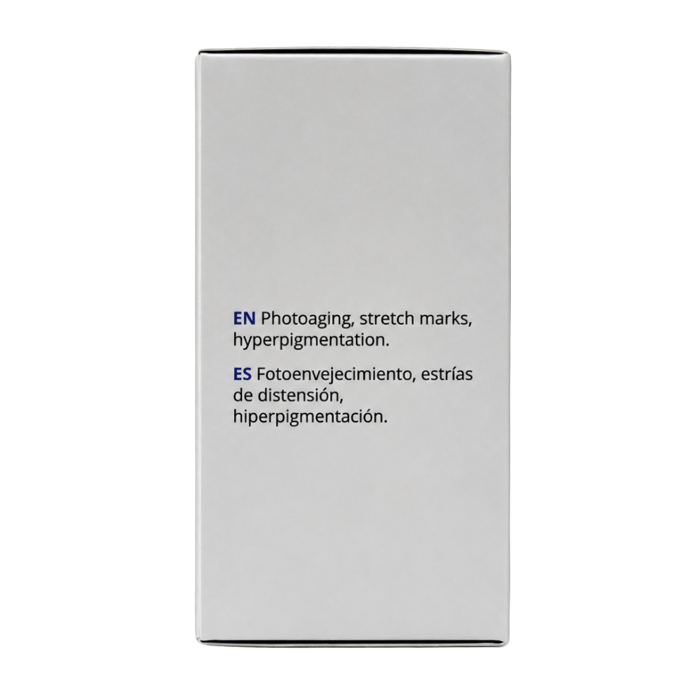 Retises CT Yellow Peel Medi+Derma back of box showing ingredients and product information