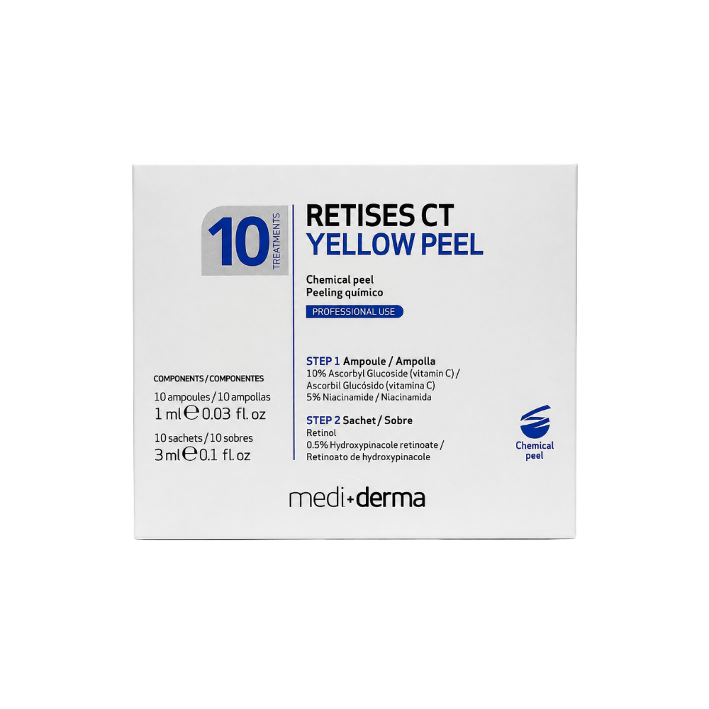 Medi+Derma Retises CT Yellow Peel professional chemical peel treatment box
