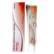 Salicure 6 ointment tube and packaging on a white background