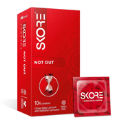Skore Combo Pack of Skore Notout Condoms & Skore Flavours Condoms