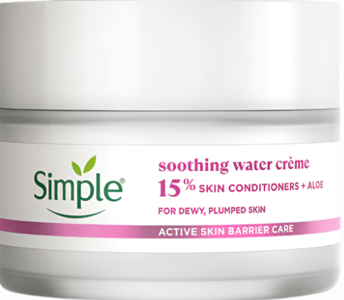Simple soothing water creme