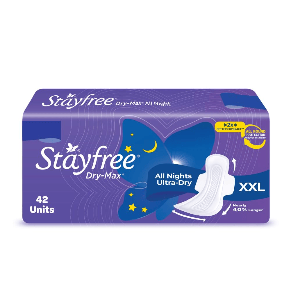Stayfree Dry Max All Night Ultra Dry Pads