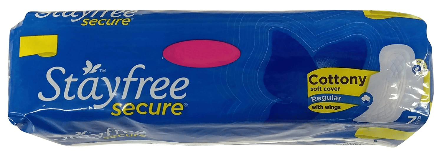 Stayfree Secure with Wings Regular Cottony Soft Cover