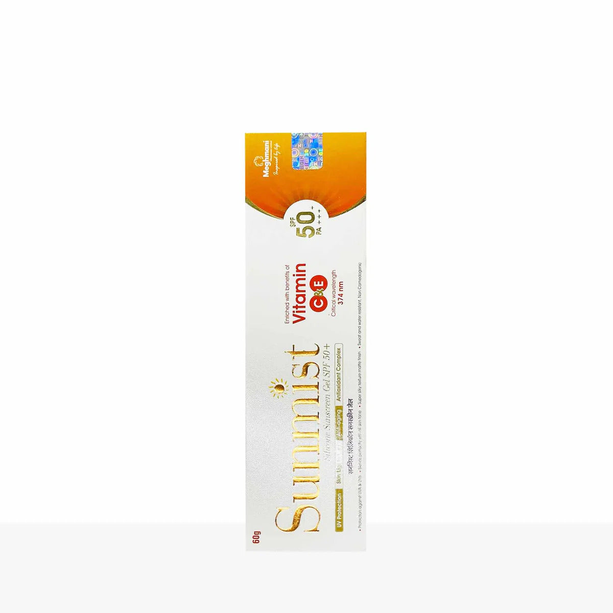 Sunmist silicone sunscreen spf 50