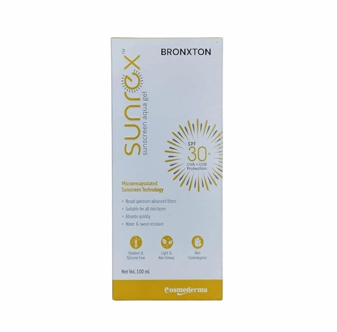 Sunrex sunscreen SPF 30 gel – iMediCart E Pharmacy