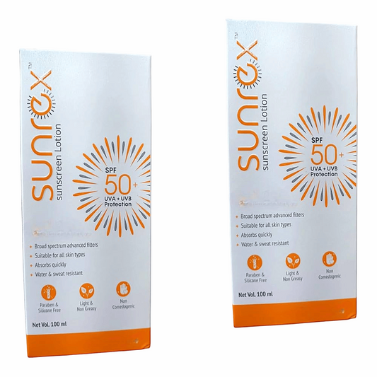 Sunrex sunscreen SPF50 Lotion