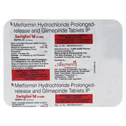 स्विटग्लिम एम 3mg/500mg टैबलेट
