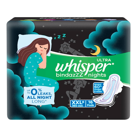 Whisper Bindazzz Nights Pads XXL+