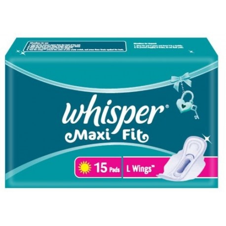 Whisper Maxi Fit Regular Pads