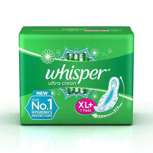 Whisper Ultra Clean Wings Sanitary Pads XL Plus