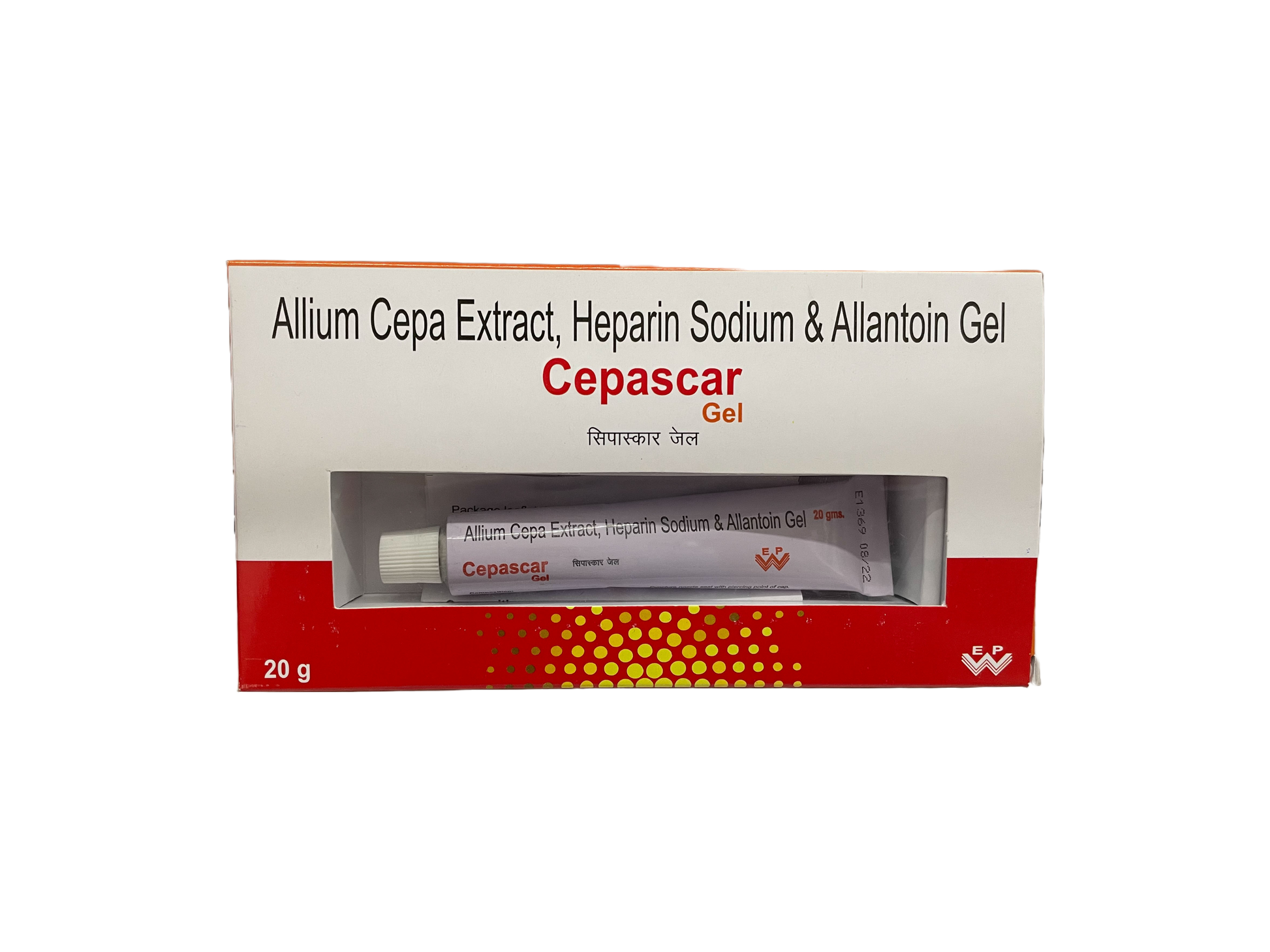 Cepascar Allium Cepa Extract, Heparin Sodium & Allantoin Gel.