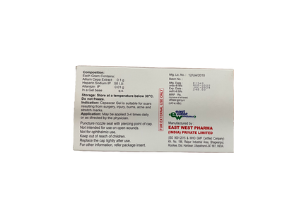 Cepascar Allium Cepa Extract, Heparin Sodium & Allantoin Gel.