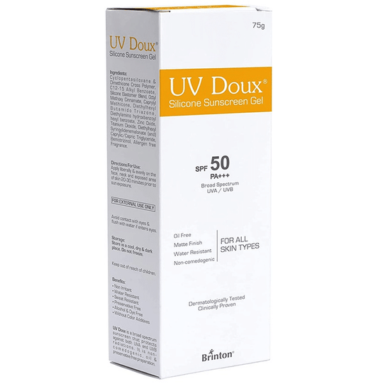 UV Doux Silicone Sunscreen Gel SPF 50