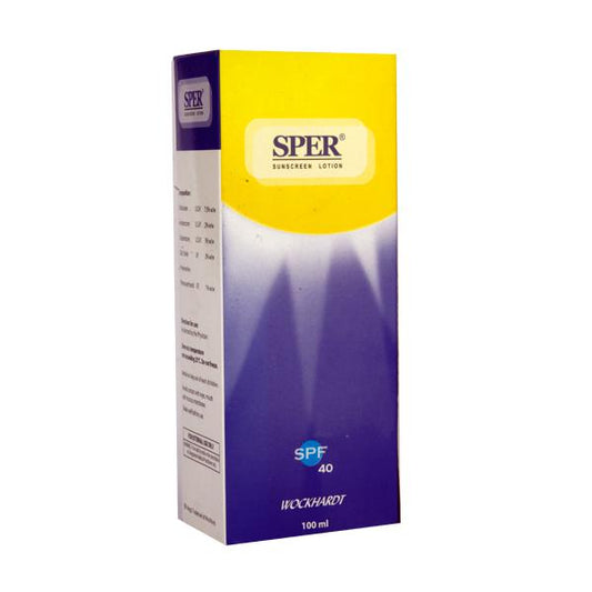 Sper SPF 26,SPER SPF 40 Sunscreen Lotion By wockhardt and Dr reddy's